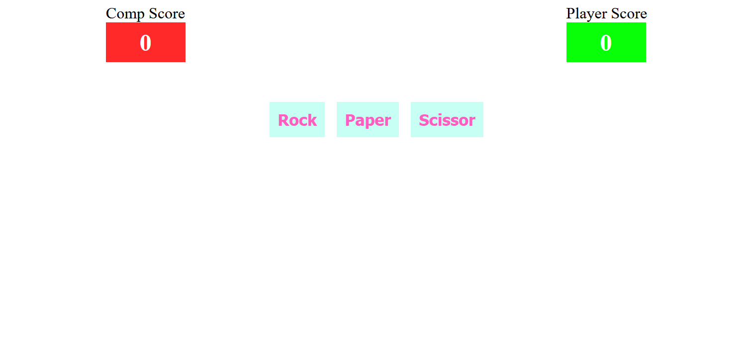 Rock Paper Scissors Game screenshot 1